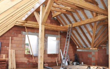 Hough On The Hill attic trusses
